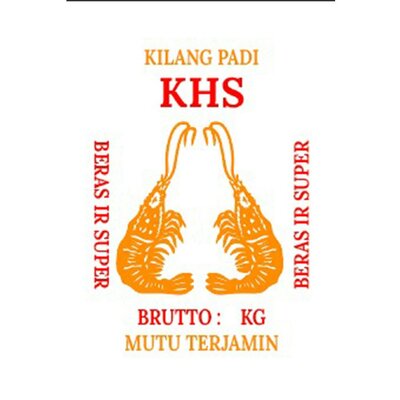 Trademark KILANG PADI KHS (GAMBAR DUA UDANG KUNING)