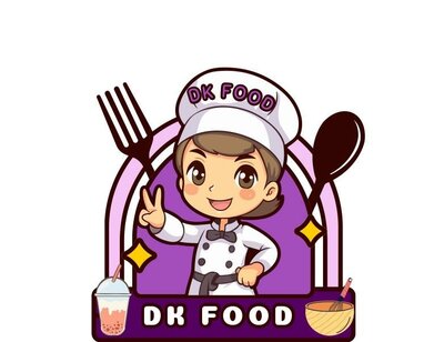 Trademark DK FOOD DAN LOGO