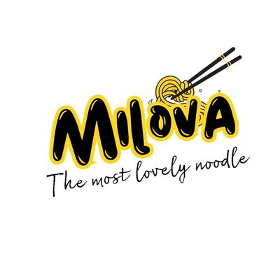 Trademark Milova The most lovely noodle + LOGO