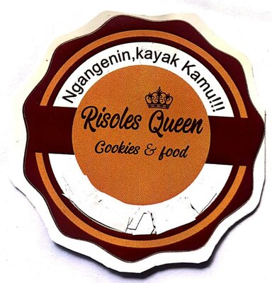 Trademark Risoles Queen Cookies & Food Ngangenin, kayak Kamu!!! + Logo