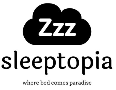 Trademark sleeptopia where bed comes paradise + Logo zzz