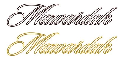 Trademark MAWARDAH + LOGO