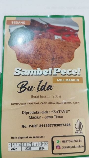 Trademark SAMBEL PECEL BU IDA