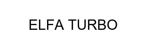 Trademark ELFA TURBO