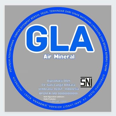 Trademark GLA Air Mineral