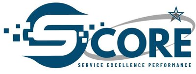 Trademark SCORE SERVICE EXCELLENCE PERFORMANCE + Logo