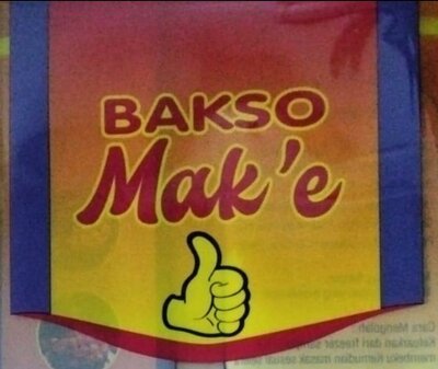 Trademark Bakso Mak`e