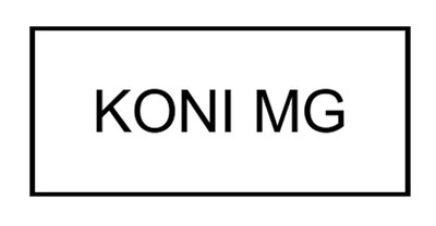 Trademark KONI MG