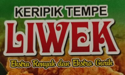 Trademark KERIPIK TEMPE LIWEK Ekstra Renyah dan Ekstra Gurih + GAMBAR