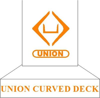 Trademark UNION CURVED DECK + Gambar/Logo