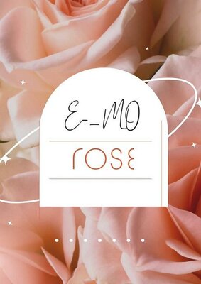 Trademark E_MO ROSE DAN LOGO