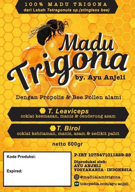 Trademark Madu Trigona by Ayu Anjeli