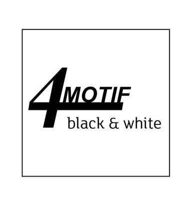 Trademark 4 Motif Black & White