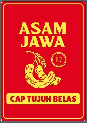 Trademark CAP TUJUH BELAS 17 ASAM JAWA + LOGO