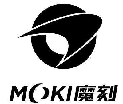 Trademark MOKI + Huruf kanji dibaca mo ke + Logo