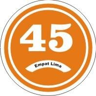 Trademark 45 EMPAT LIMA + LOGO