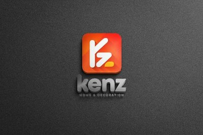 Trademark Penamaan KENZ dengan design simbol ditambah tag line "home & decoration"