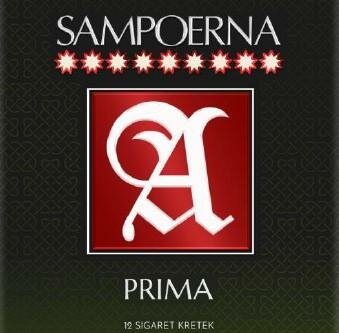 Trademark SAMPOERNA A PRIMA 12 SIGARET KRETEK