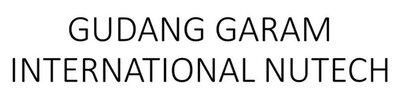 Trademark GUDANG GARAM INTERNATIONAL NUTECH