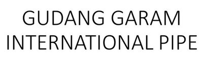 Trademark GUDANG GARAM INTERNATIONAL PIPE