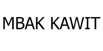 Trademark MBAK KAWIT