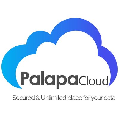 Trademark Palapacloud Secured & Unlimited place for your data + Lukisan