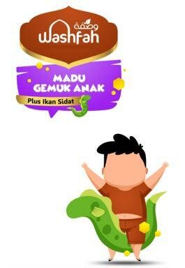 Trademark WASHFAH MADU GEMUK ANAK Plus Ikan Sidat + GAMBAR