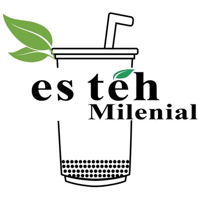 Trademark es teh Milenial + Gambar/Logo