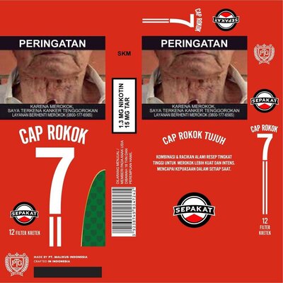 Trademark CAP ROKOK TUJUH