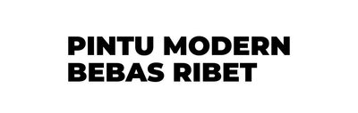 Trademark PINTU MODERN BEBAS RIBET