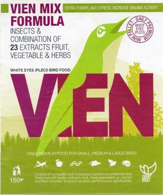 Trademark VIEN MIX FORMULA + Logo