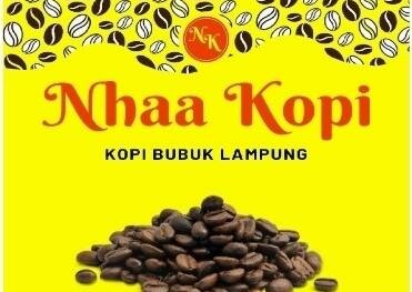 Trademark nhaa kopi + lukisan biji kopi