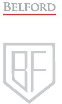 Trademark BELFORD + BF logo