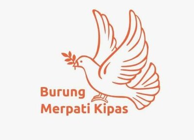 Trademark Burung Merpati Kipas + Lukisan/ Gambar