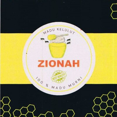 Trademark Madu Kelulut Zionah