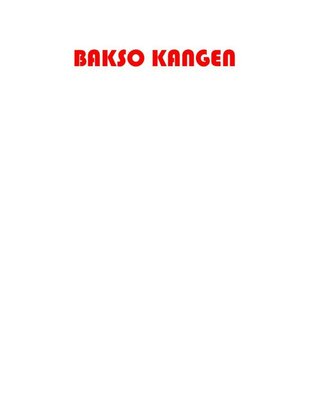 Trademark BAKSO KANGEN