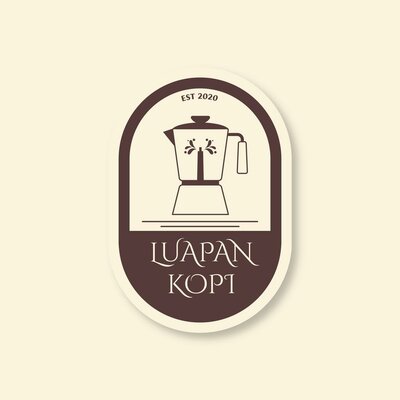 Trademark LUAPAN KOPI est 2020 + Logo