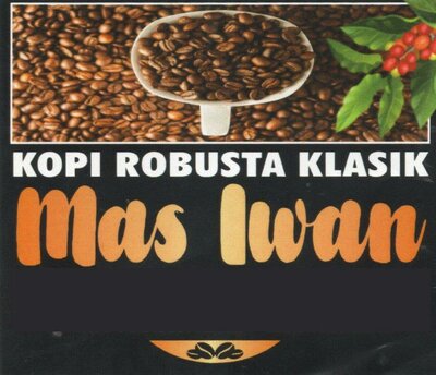 Trademark KOPI ROBUSTA KLASIK MAS IWAN + LUKISAN