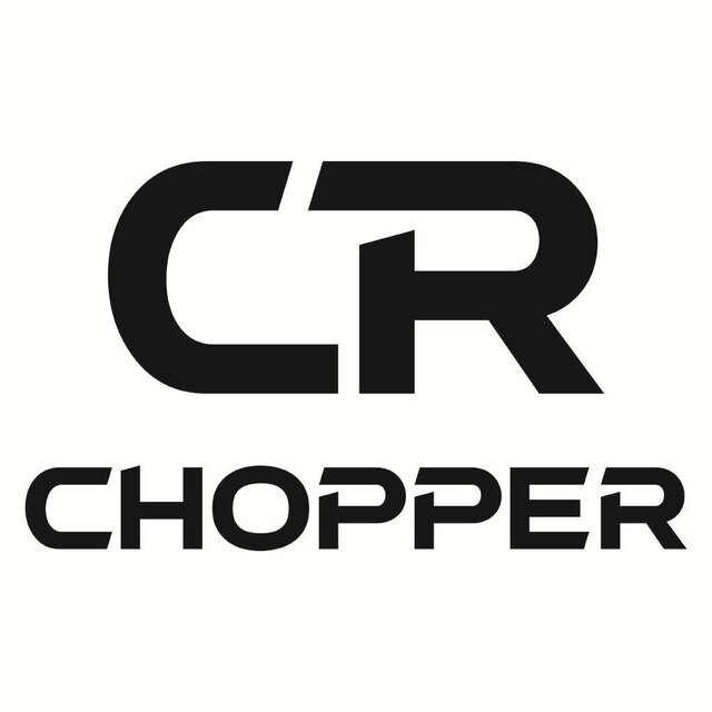 Trademark chopper + Logo CR