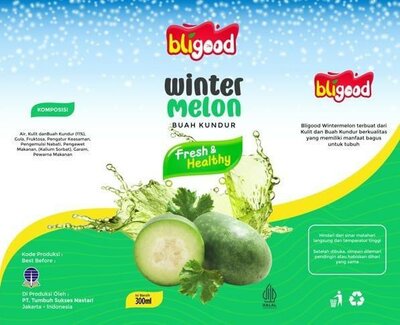 Trademark BLIGOOD Winter Melon Buah Kundur + LOGO/GAMBAR