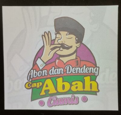 Trademark Abon dan Dendeng Cap Abah Ciamis + LOGO/GAMBAR