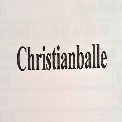 Trademark CHRISTIANBALLE