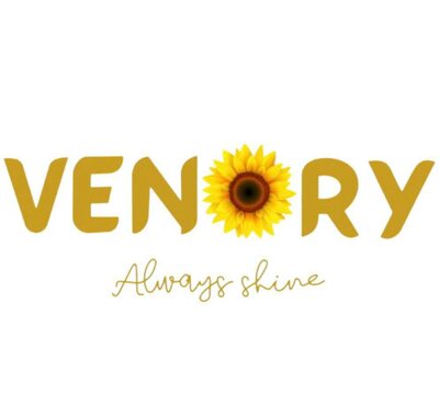 Trademark VENORY Always shine + Gambar bunga