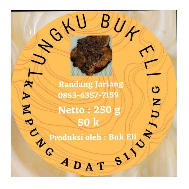 Trademark Tungku Buk Eli Kampung Adat Sejunjung Randang Jariang + GAMBAR