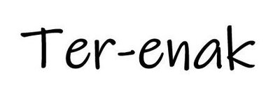 Trademark Ter-enak