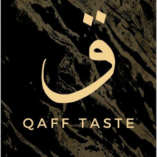 Trademark Qaff Taste + Huruf Arab + Logo