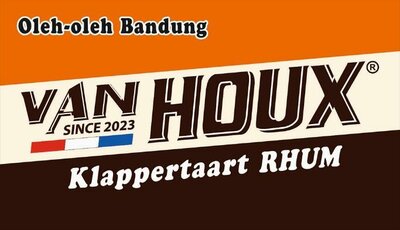 Trademark Oleh-oleh Bandung Van Houx Klappertaart Rhum Since 2023 + Logo