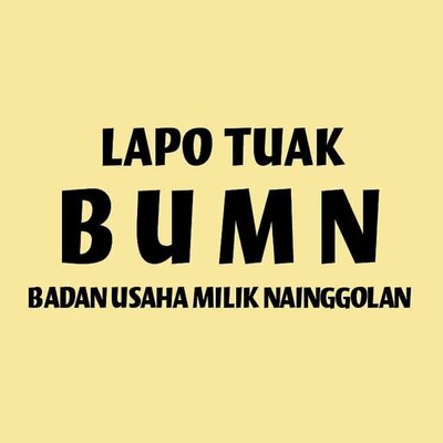 Trademark Lapo Tuak BUMN (Badan Usaha Milik Nainggolan)