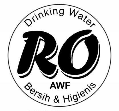 Trademark RO AWF Drinking Water Bersih & Higienis + Logo