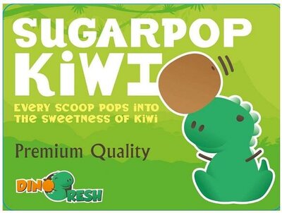 Trademark SUGARPOP KIWI + LOGO